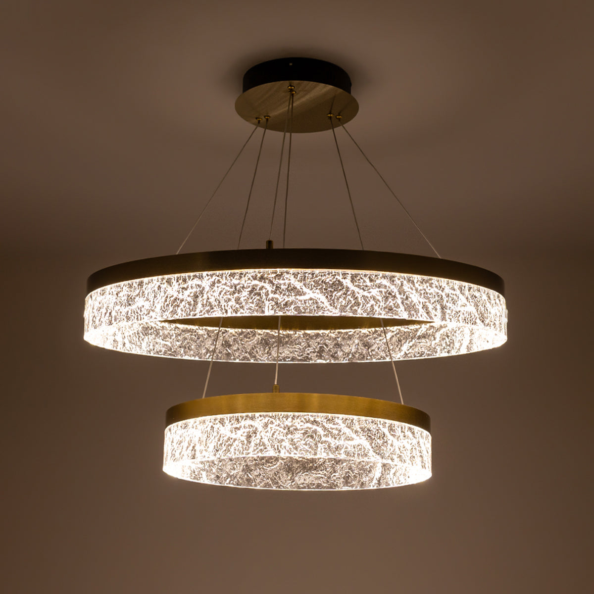 Buy Blaze 600mm 3 Colour LED Chandelier online home