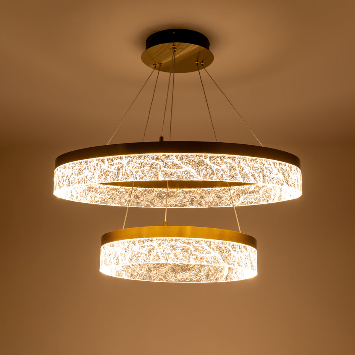 Buy Blaze 600mm 3 Colour LED Chandelier online