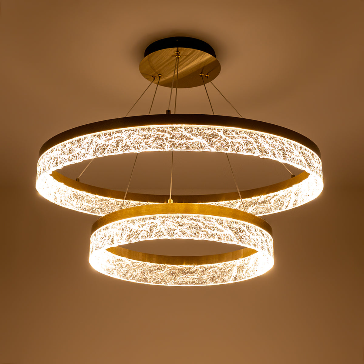 Buy Blaze 800mm 3 Colour LED Chandelier interior