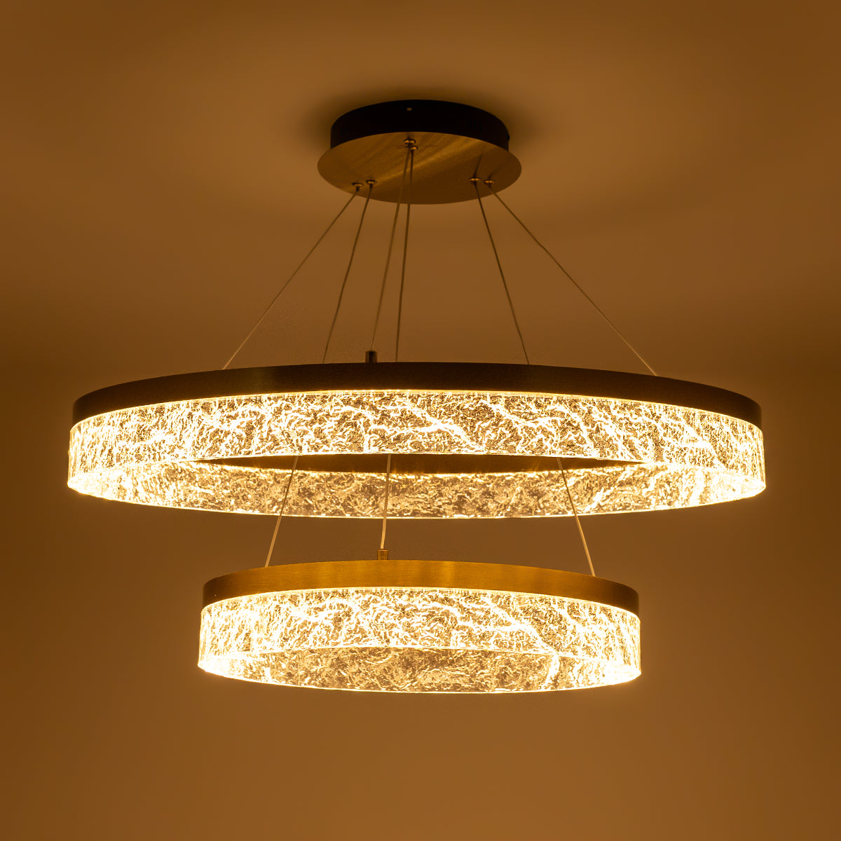 Buy Blaze 800mm 3 Colour LED Chandelier modern