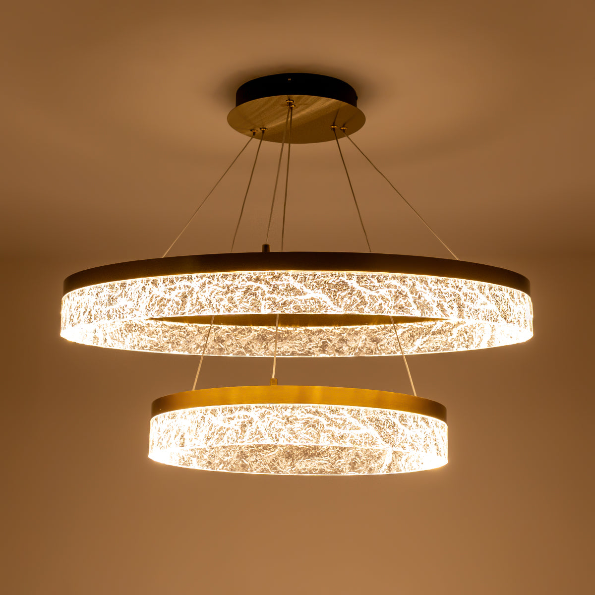 Buy Blaze 800mm 3 Colour LED Chandelier online