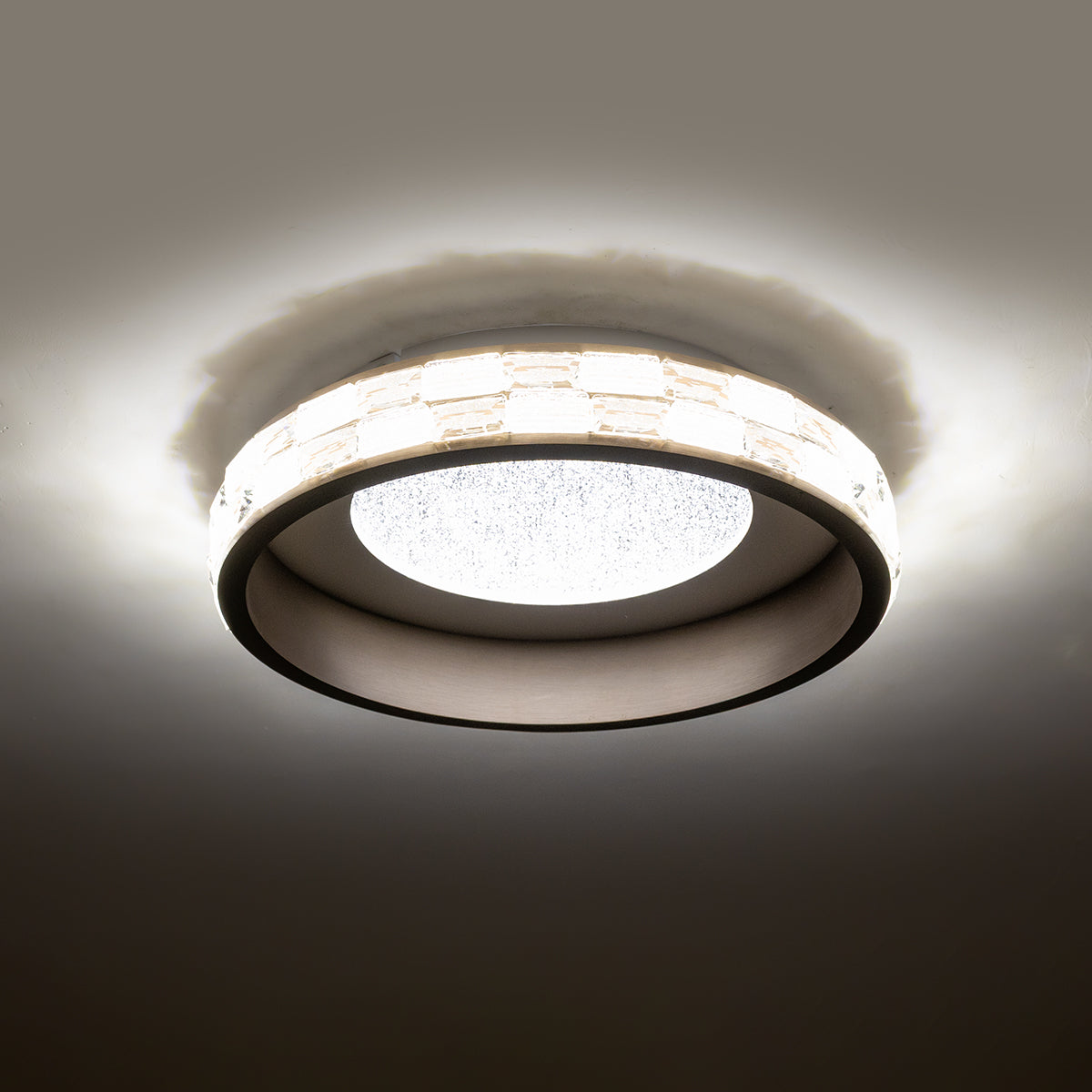 Buy Blend in 400mm Dimmable Remote LED Chandelier Ceiling Light Interior