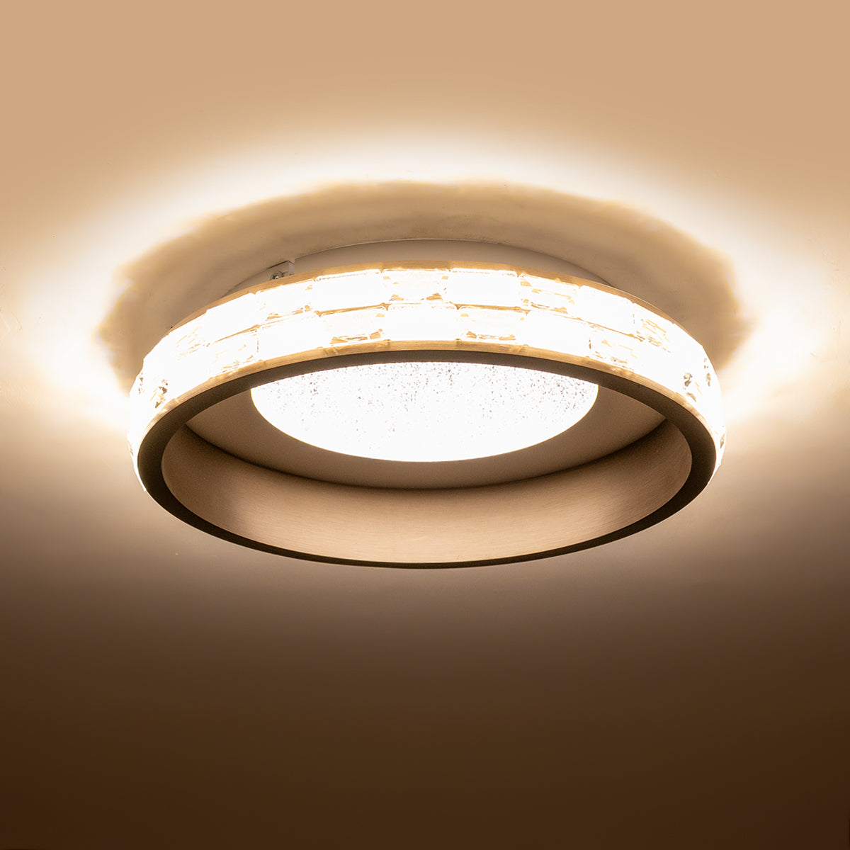 Buy Blend in 400mm Dimmable Remote LED Chandelier Ceiling Light home bangalore