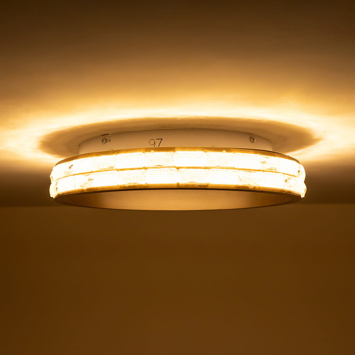 Buy Blend in 500mm Dimmable Remote LED Chandelier Ceiling Light Decorative