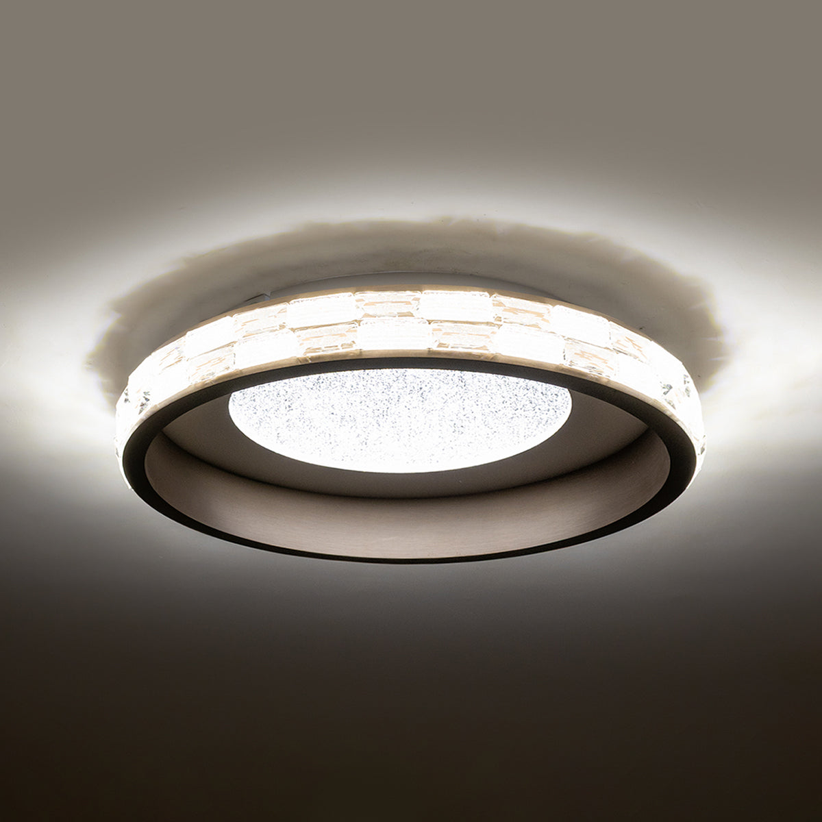 Buy Blend in 500mm Dimmable Remote LED Chandelier Ceiling Light Interior