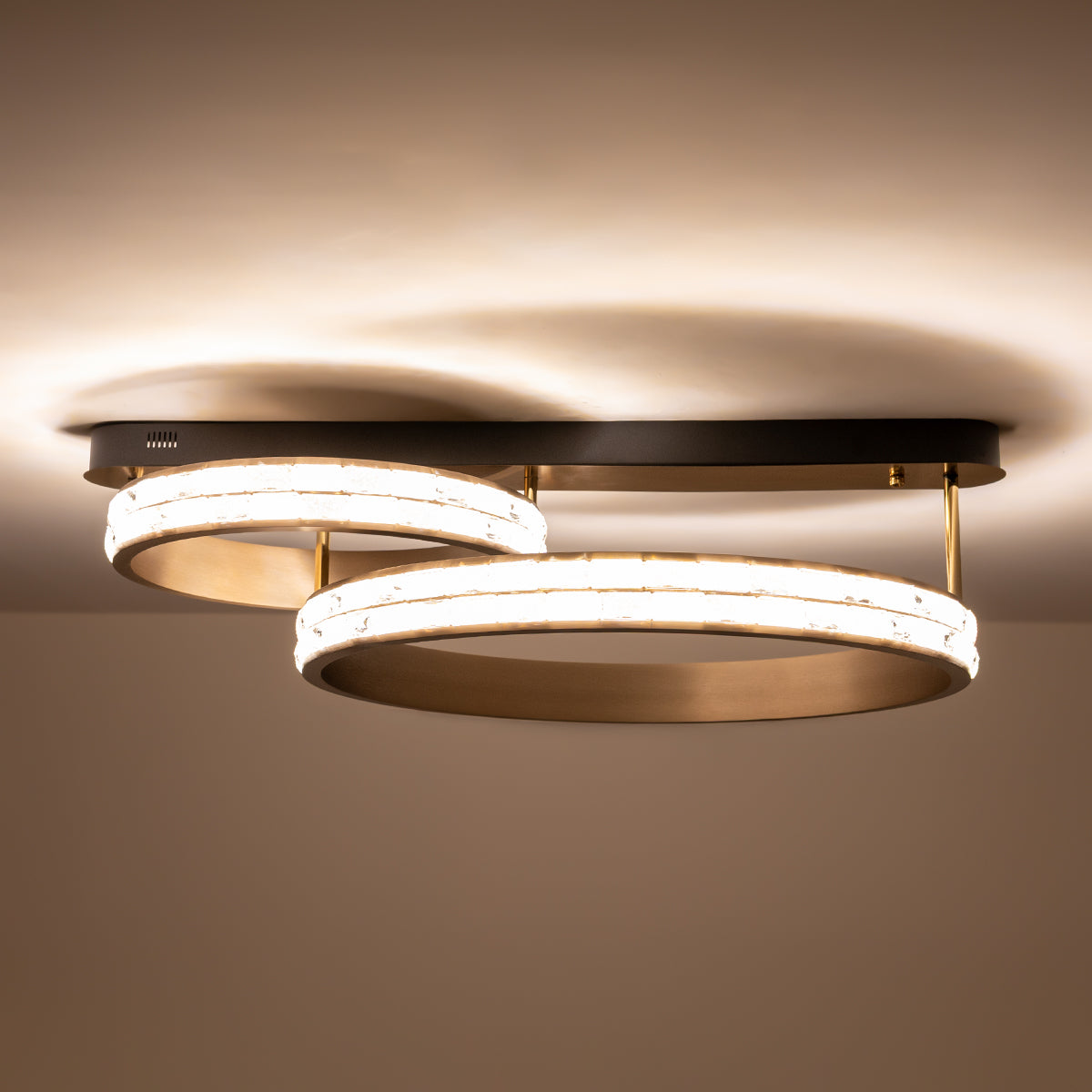 Buy Blend in Dimmable Remote LED Chandelier modern home