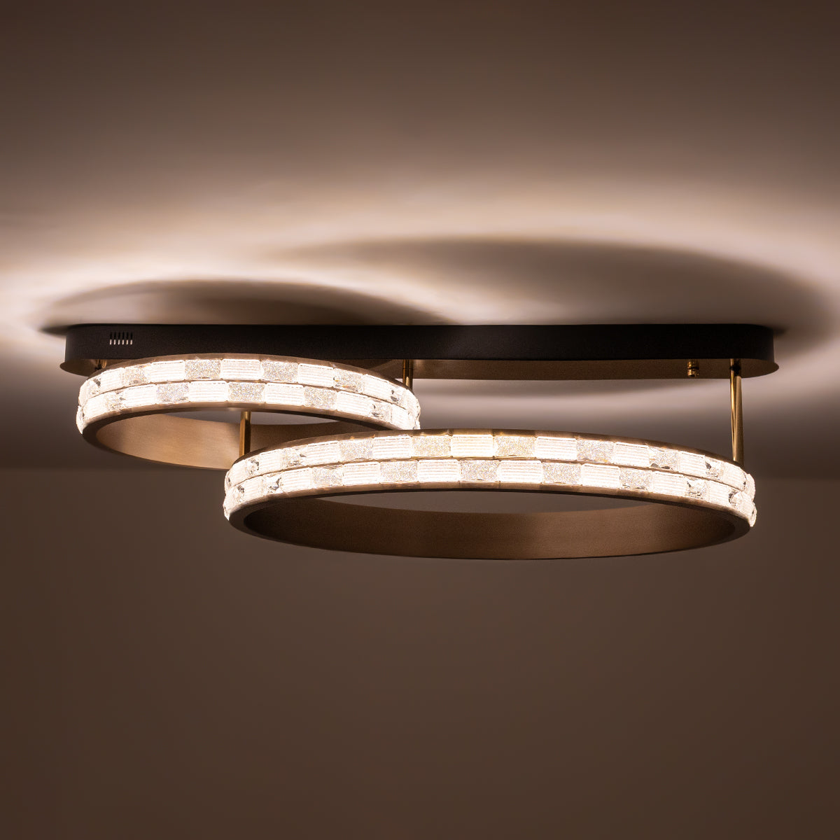 Buy Blend in Dimmable Remote LED Chandelier modern