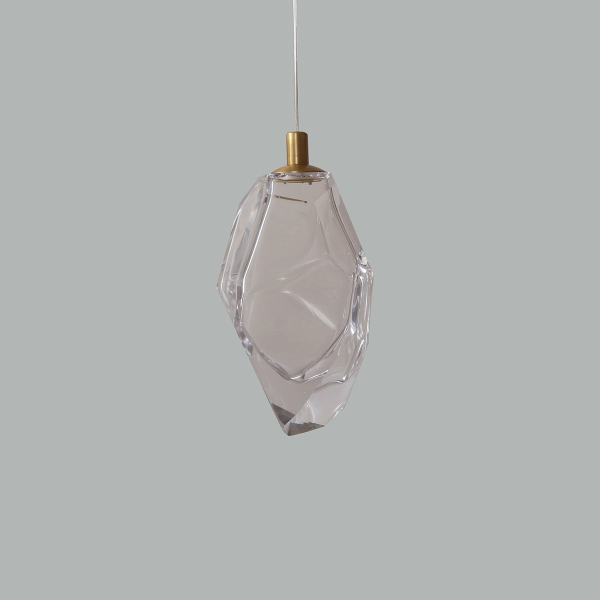 Buy Bold Clear Crystal LED Pendant Light Living Room