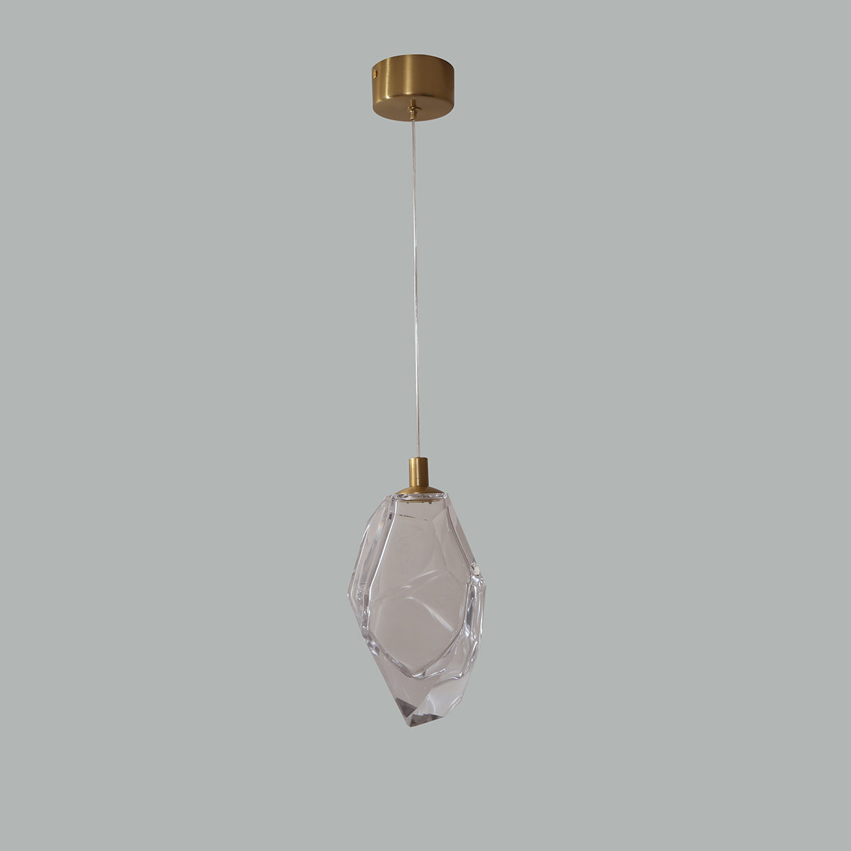 Buy Bold Clear Crystal LED Pendant Light Online