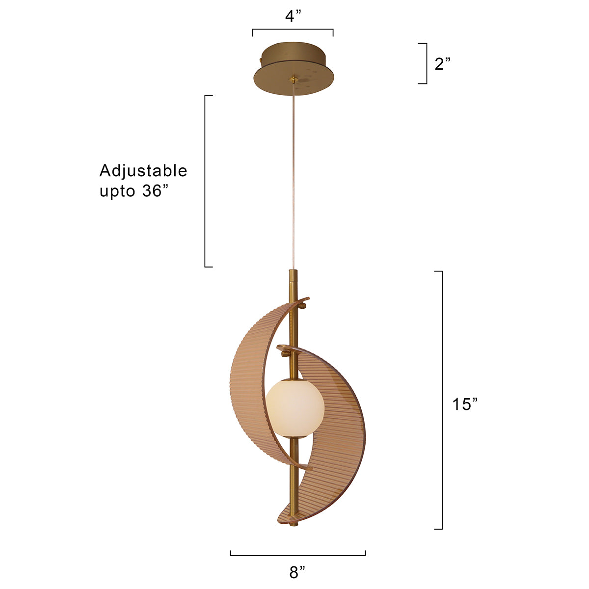 Buy Bold Strokes LED Pendant Light Interior Lights