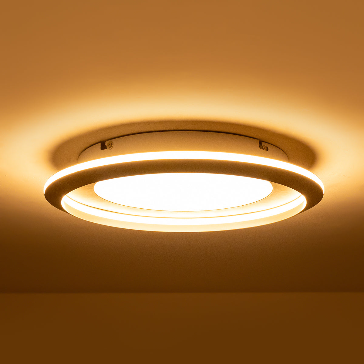 Buy Bright Wood Smart Dimmable Remote LED Chandelier Ceiling Light online home