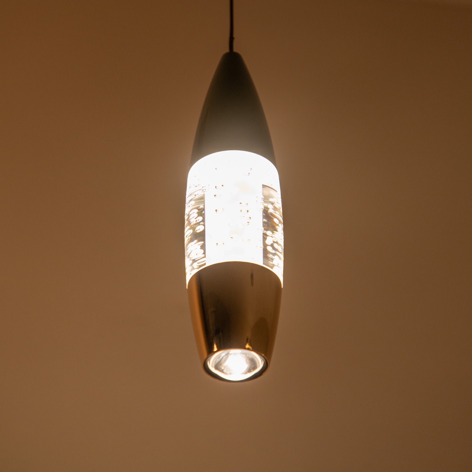 Shop Bubbles Green Gold LED Pendant Light Bedroom Corner