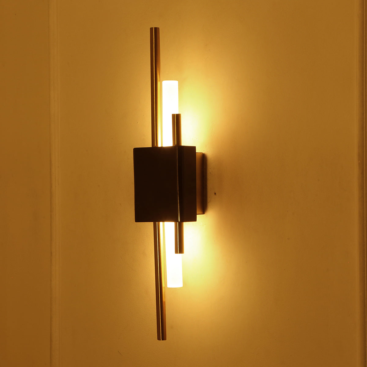 Buy Carrara Black Marble LED Wall Light Interior Lights