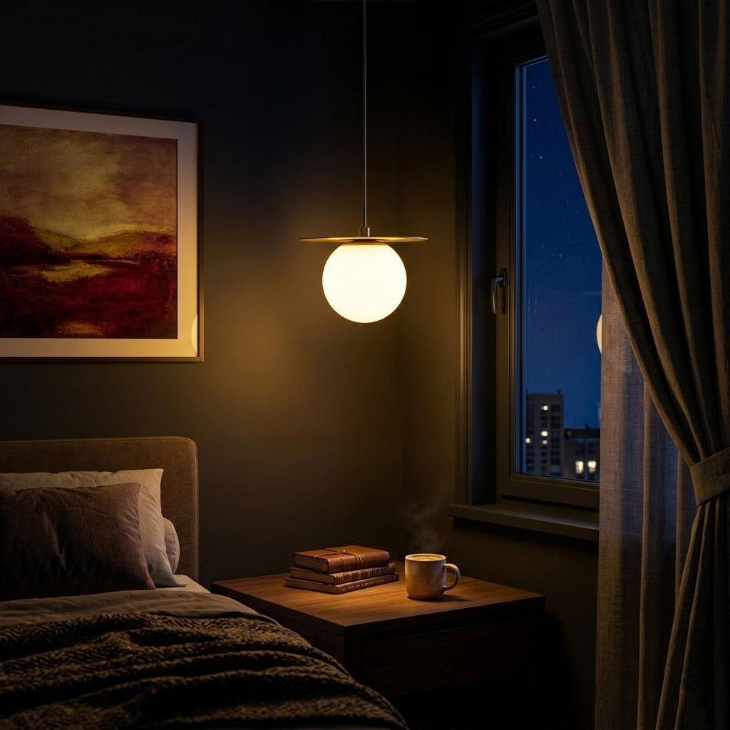 Buy Classy Marble LED Pendant Light bedroom