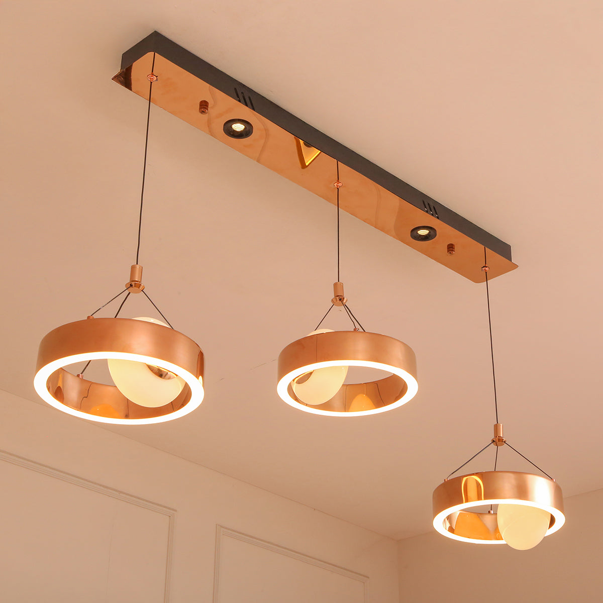 Buy Clear Day Smart (Dimmable &amp; Remote) LED Chandelier Living Room