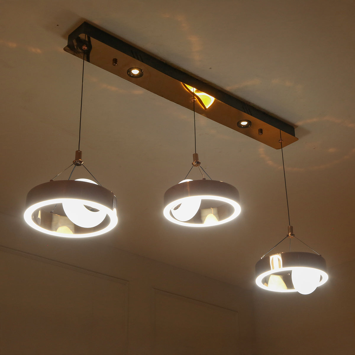 Buy Clear Day Smart (Dimmable &amp; Remote) LED Chandelier Online