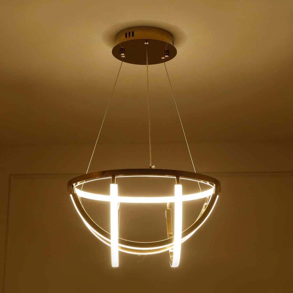 Buy Close Bond Gold Small ( 3 Colour ) LED Chandelier Dining