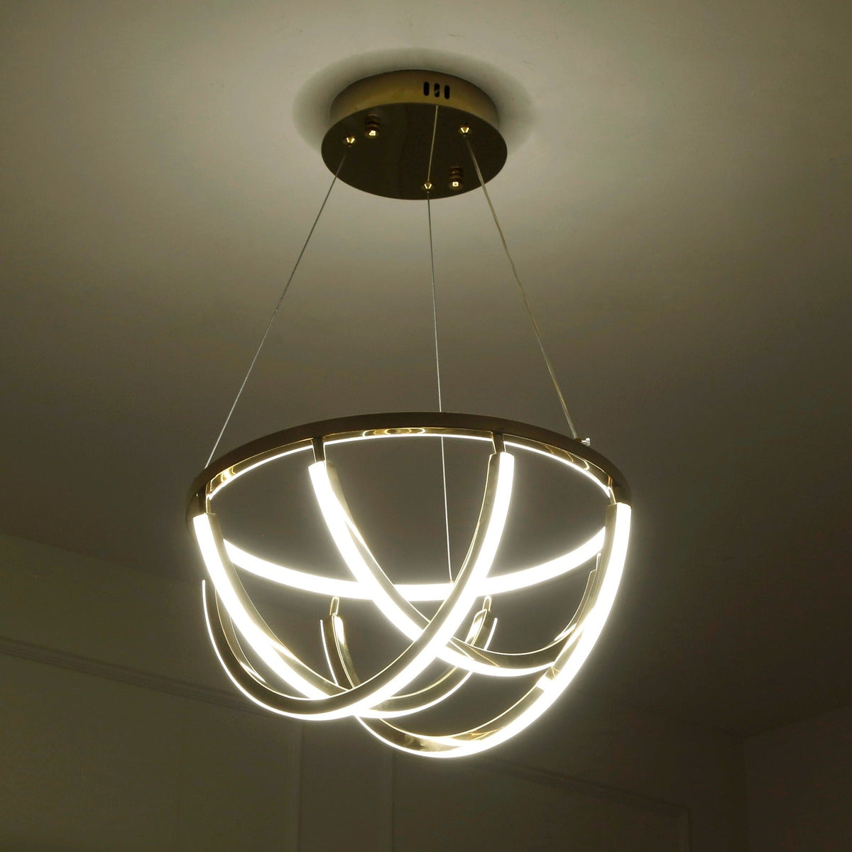 Buy Close Bond Gold Small ( 3 Colour ) LED Chandelier Modern Design