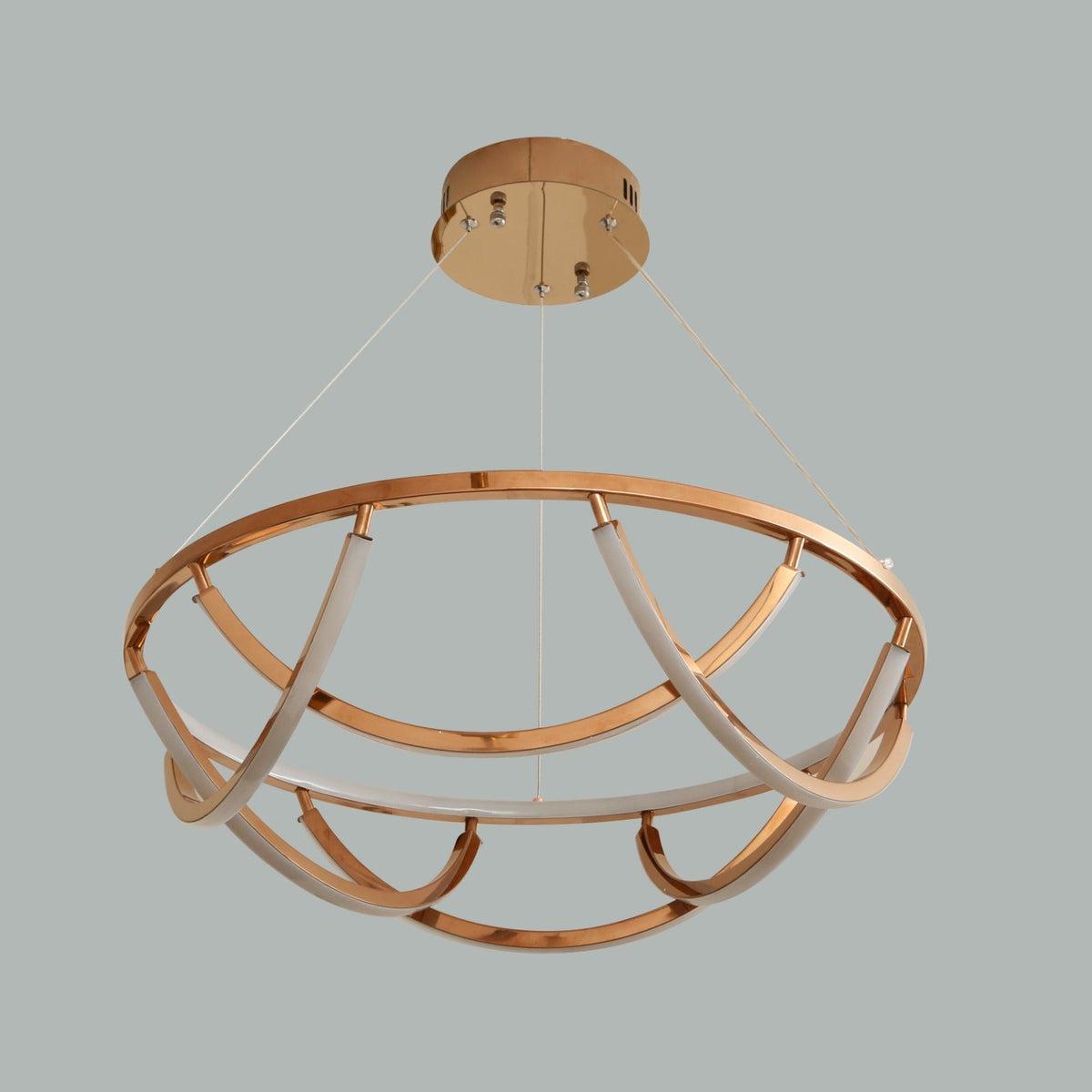 Buy Close Bond Rose Gold ( 3 Colour ) LED Chandelier Living room