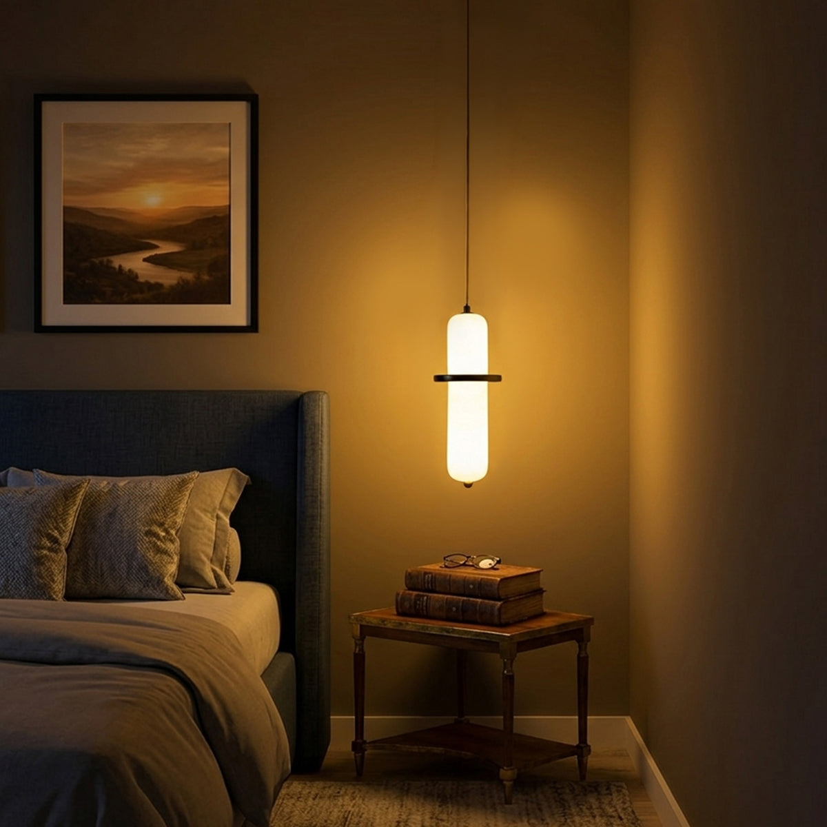 Buy Closer Marble LED Pendant Light livingroom