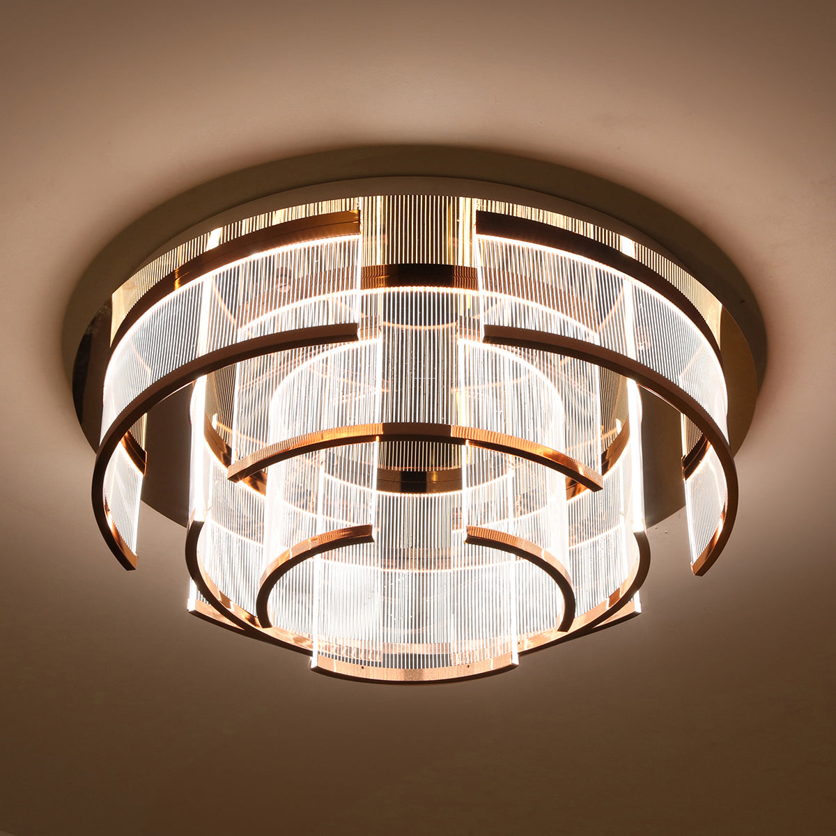 Buy Cross Country (3 Colour) LED Chandelier Dining Room