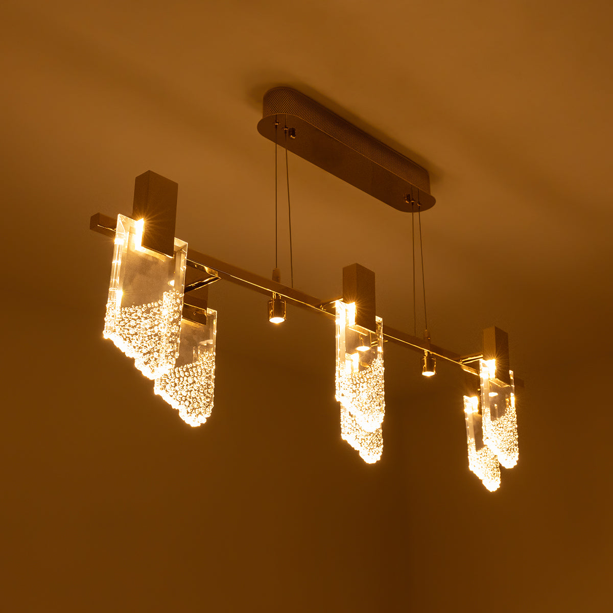 Buy Crystal Cove Long LED Chandelier home