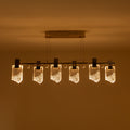 Crystal Cove Long LED Chandelier
