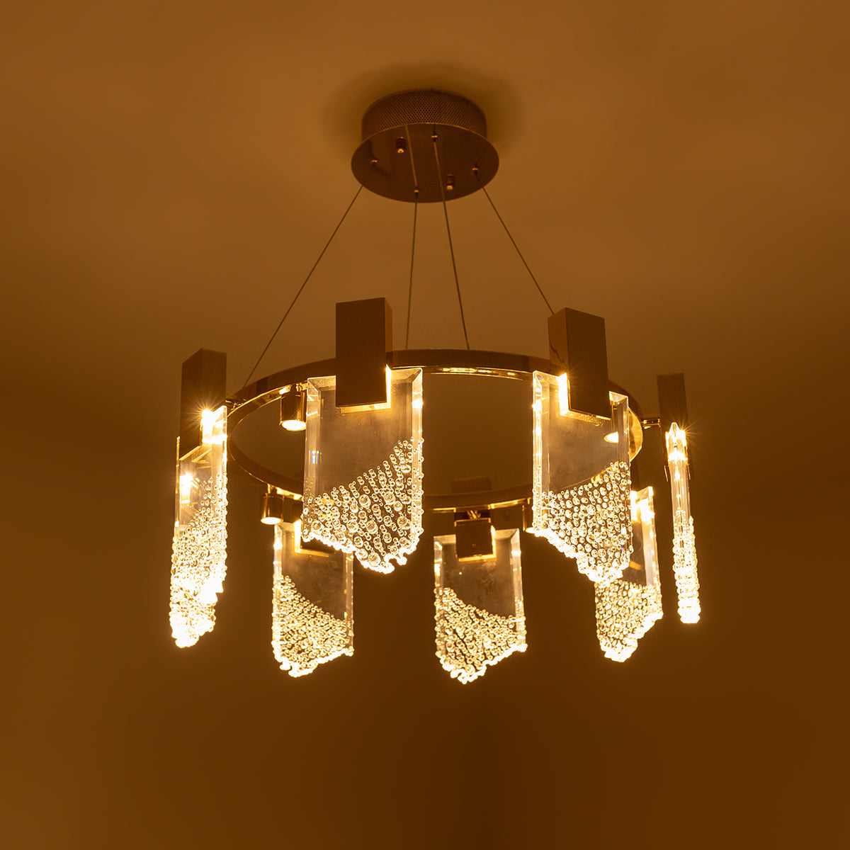 Buy Crystal Cove Round LED Chandelier home