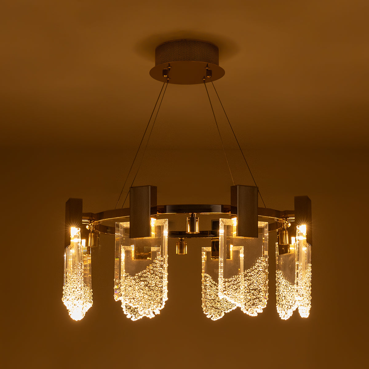 Buy Crystal Cove Round LED Chandelier interior