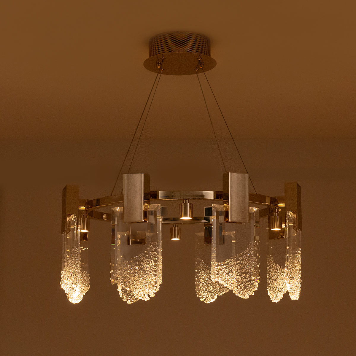 Buy Crystal Cove Round LED Chandelier modern