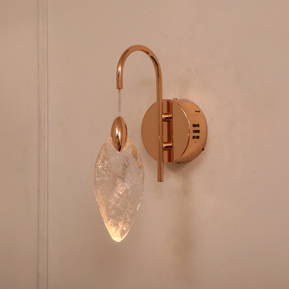 Buy Crystal Leaf LED Wall Light Bedroom