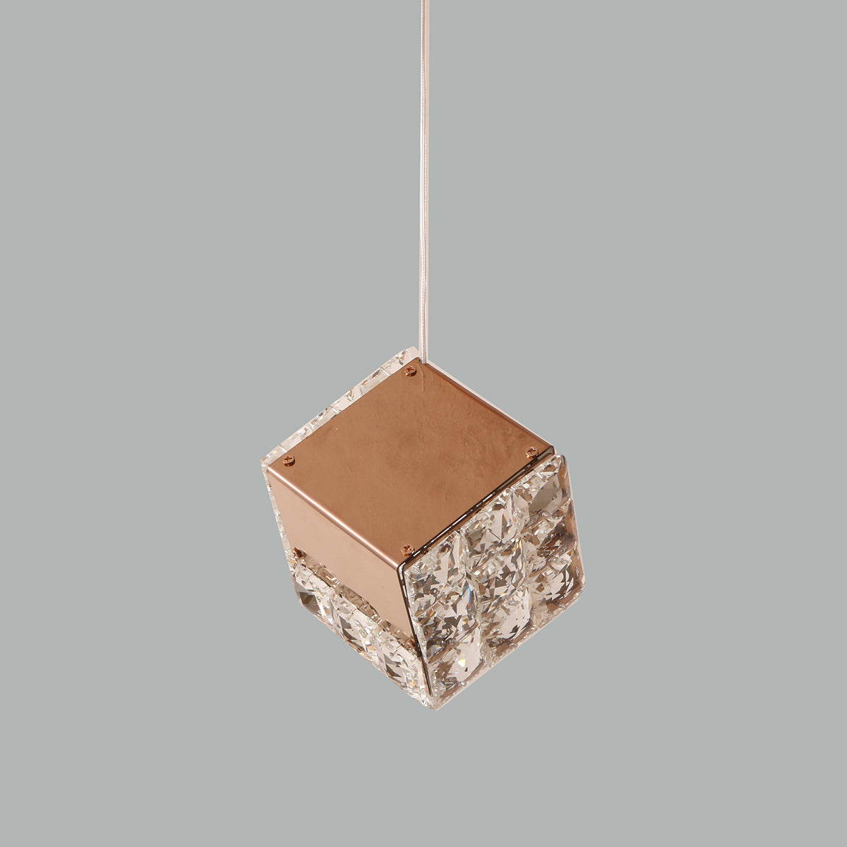 Buy Crystal Maze Rose Gold (3 Colour) LED Pendant Light Living Room