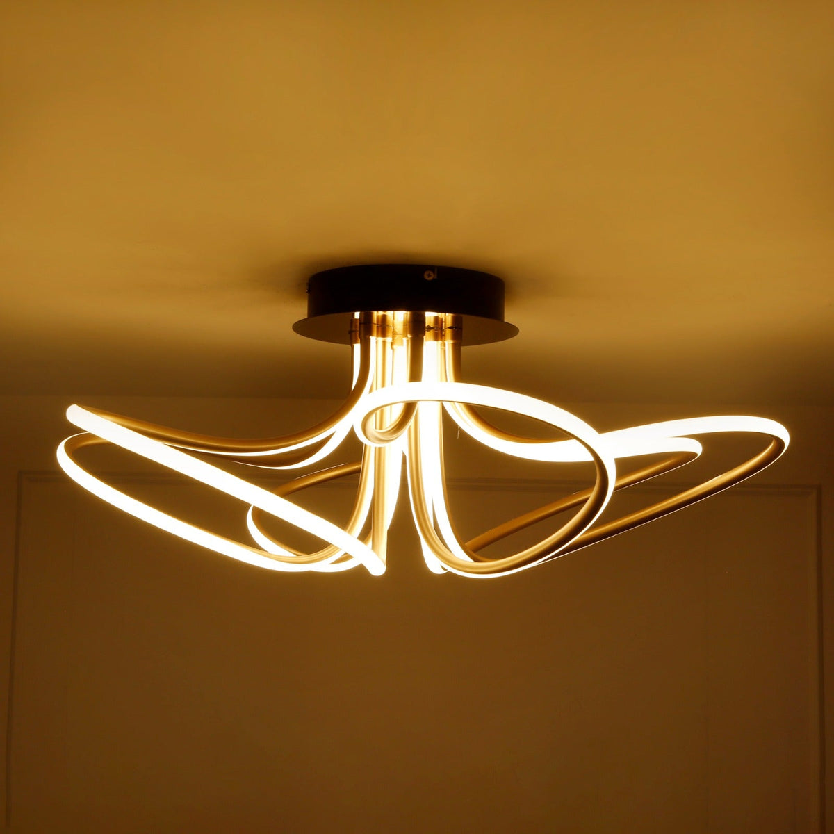 Buy Dancing with Stars (3 Colour Light) LED Chandelier Living