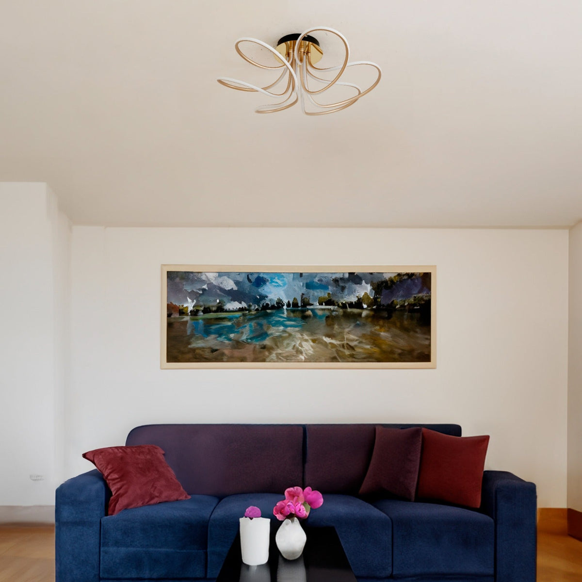 Buy Dancing with Stars (3 Colour Light) LED Chandelier best store Bangalore