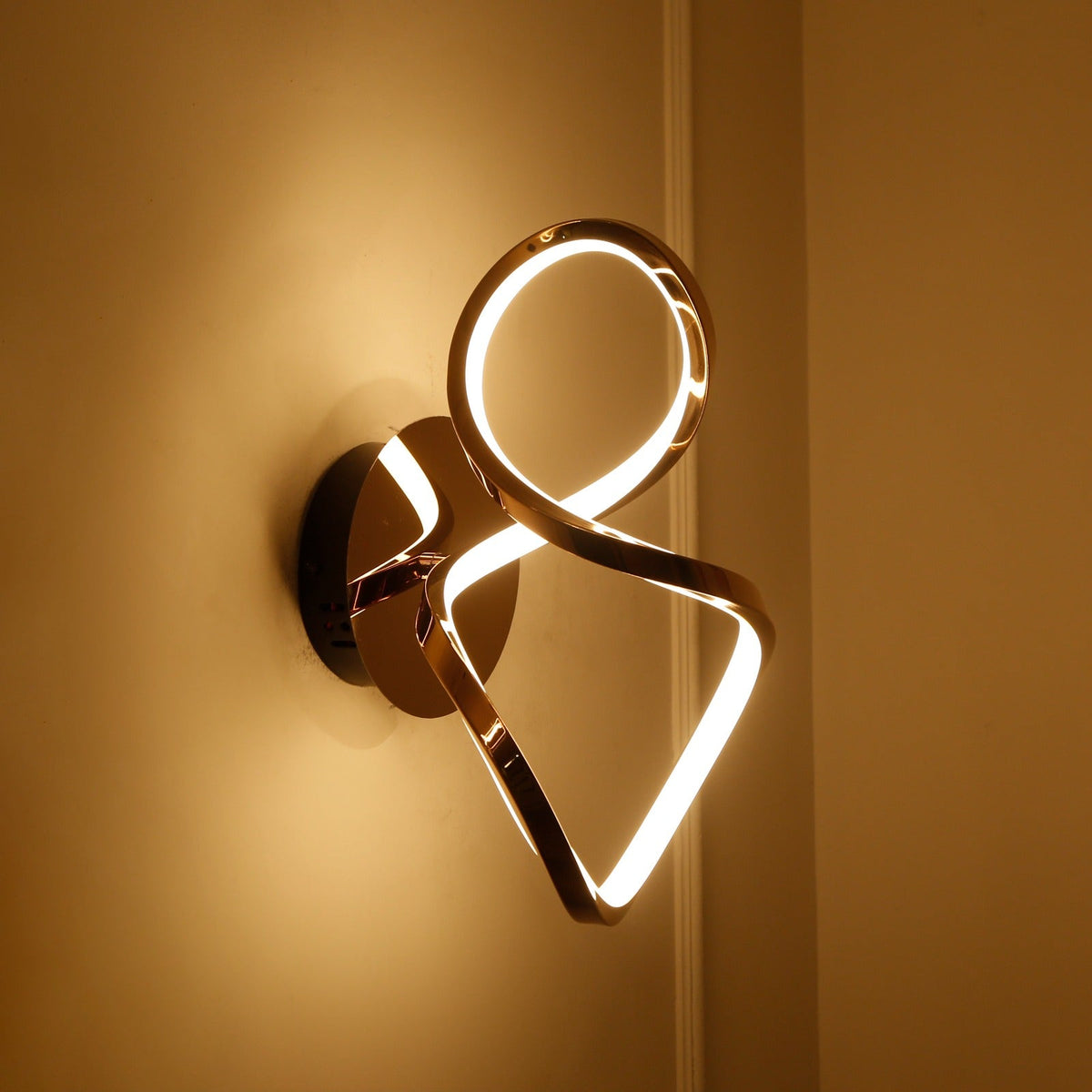 Buy Dancing Queen Rose Gold LED Wall Light online