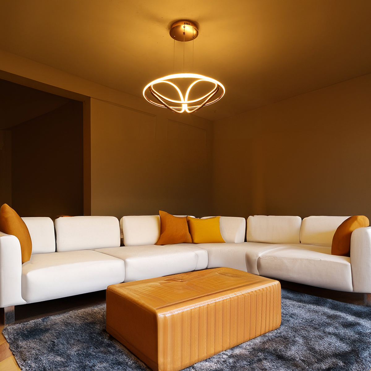 Buy Desert Storm (3 Colour) LED Chandelier Online