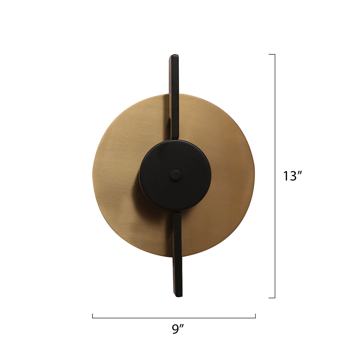 Buy Divine Black Gold LED Wall Light Bangalore
