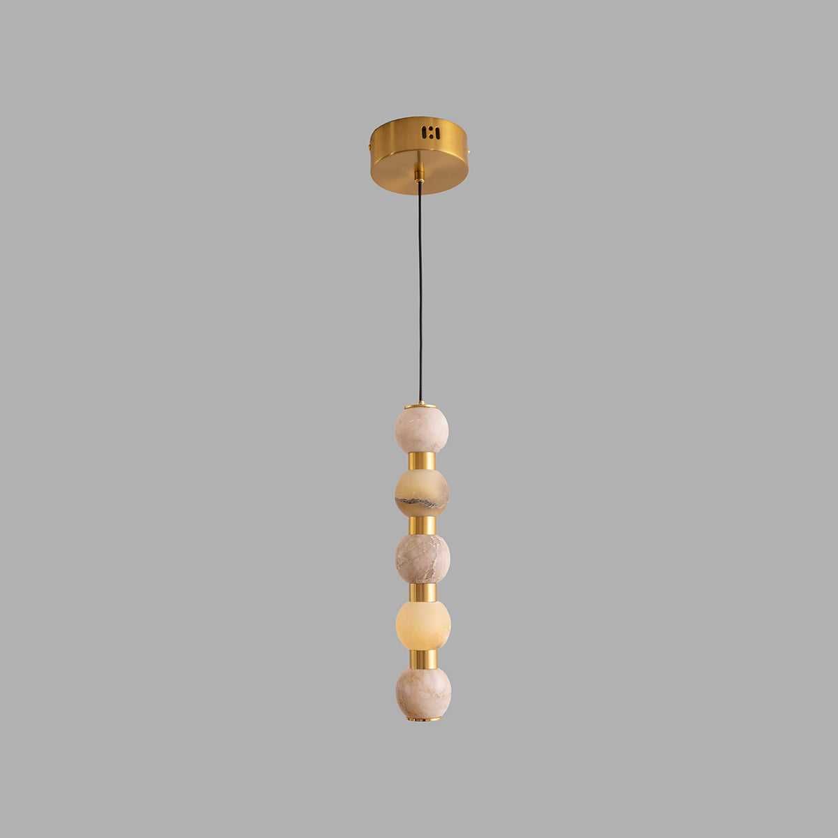 Buy Easy on eyes long marble LED Pendant light onlinehome