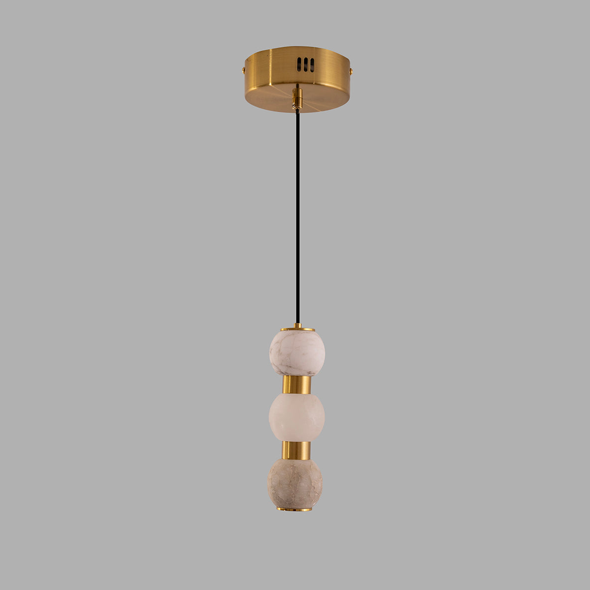 Buy Easy on eyes sleek marble LED Pendant light onlinehome