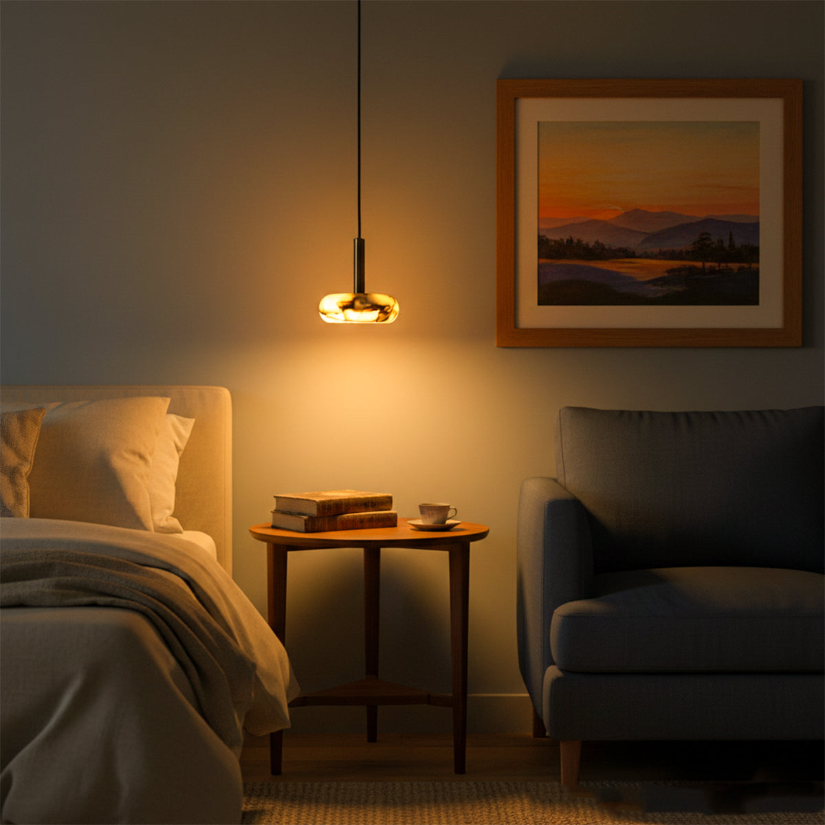 Buy Eleganza Marble LED Pendant Light Decorative Lights