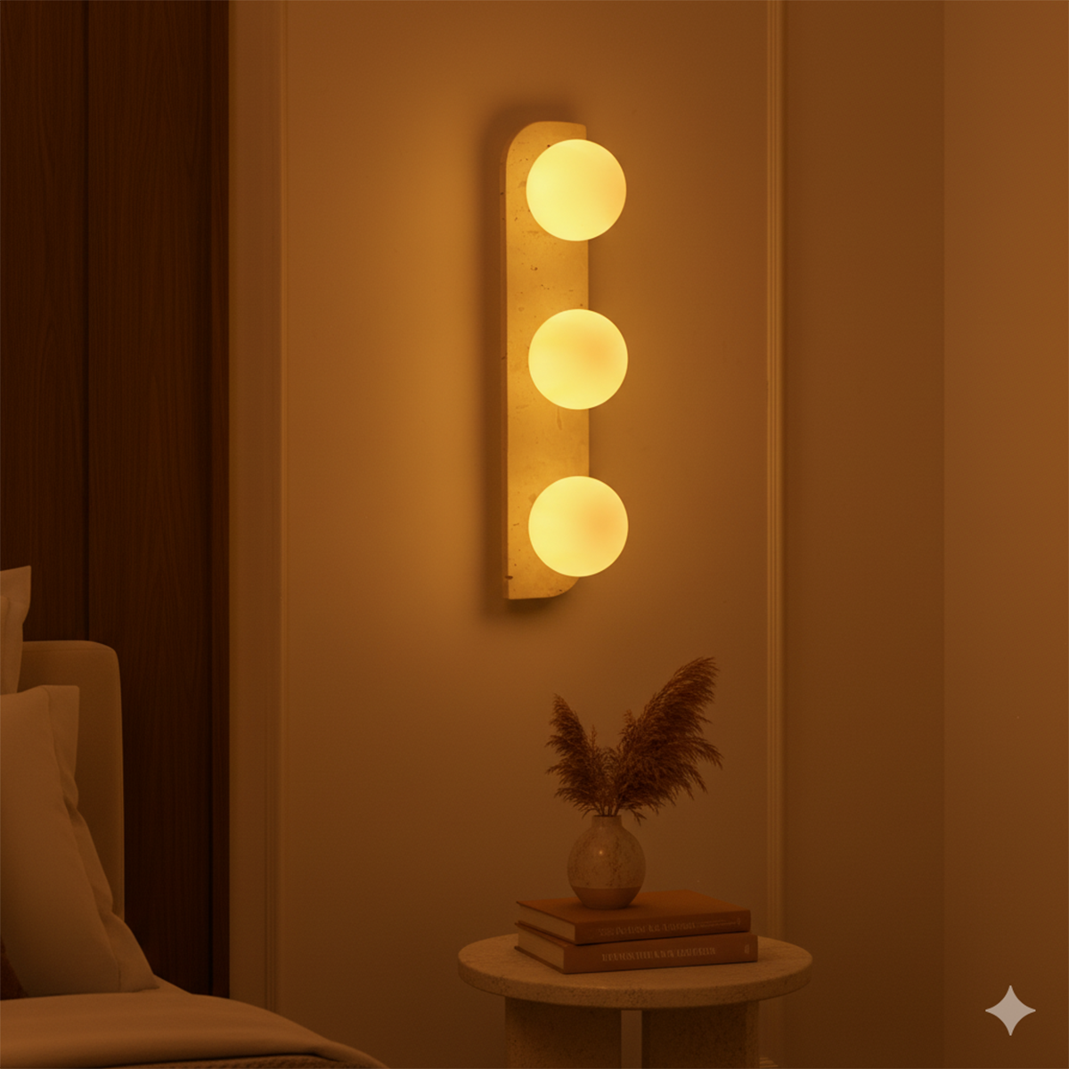 Buy Elements Triple LED Wall Light Bangalore