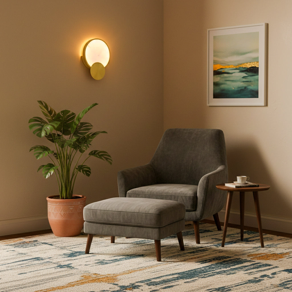 Buy Europa Marble LED Wall Light Interior