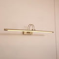 Fanfare Brass Large LED Mirror & Picture Light