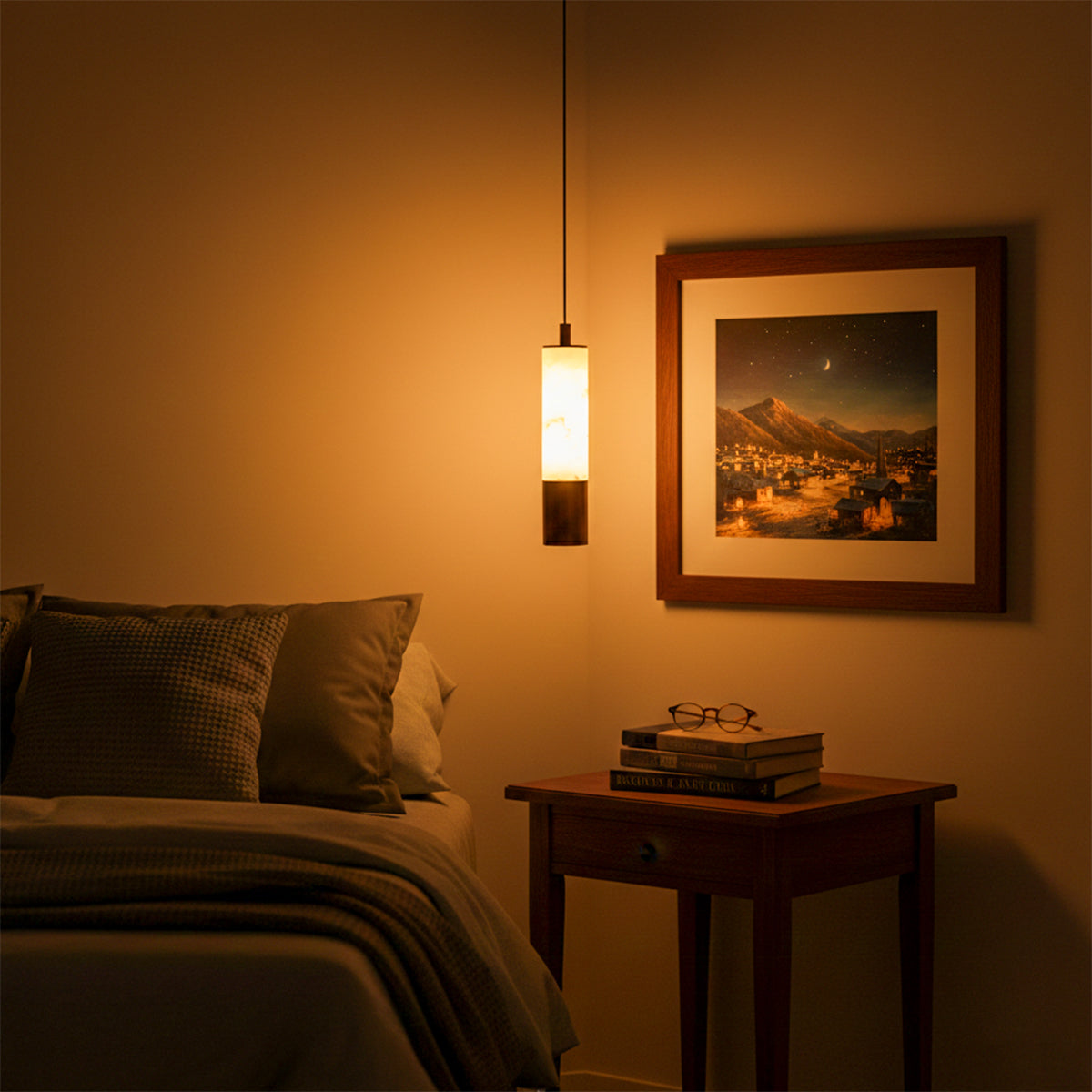 Buy Finding Love Marble LED Pendant Light bangalore home