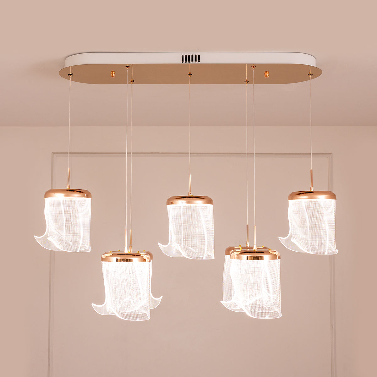 Buy Floating Veils 3 Colour LED Chandelier Decorative online