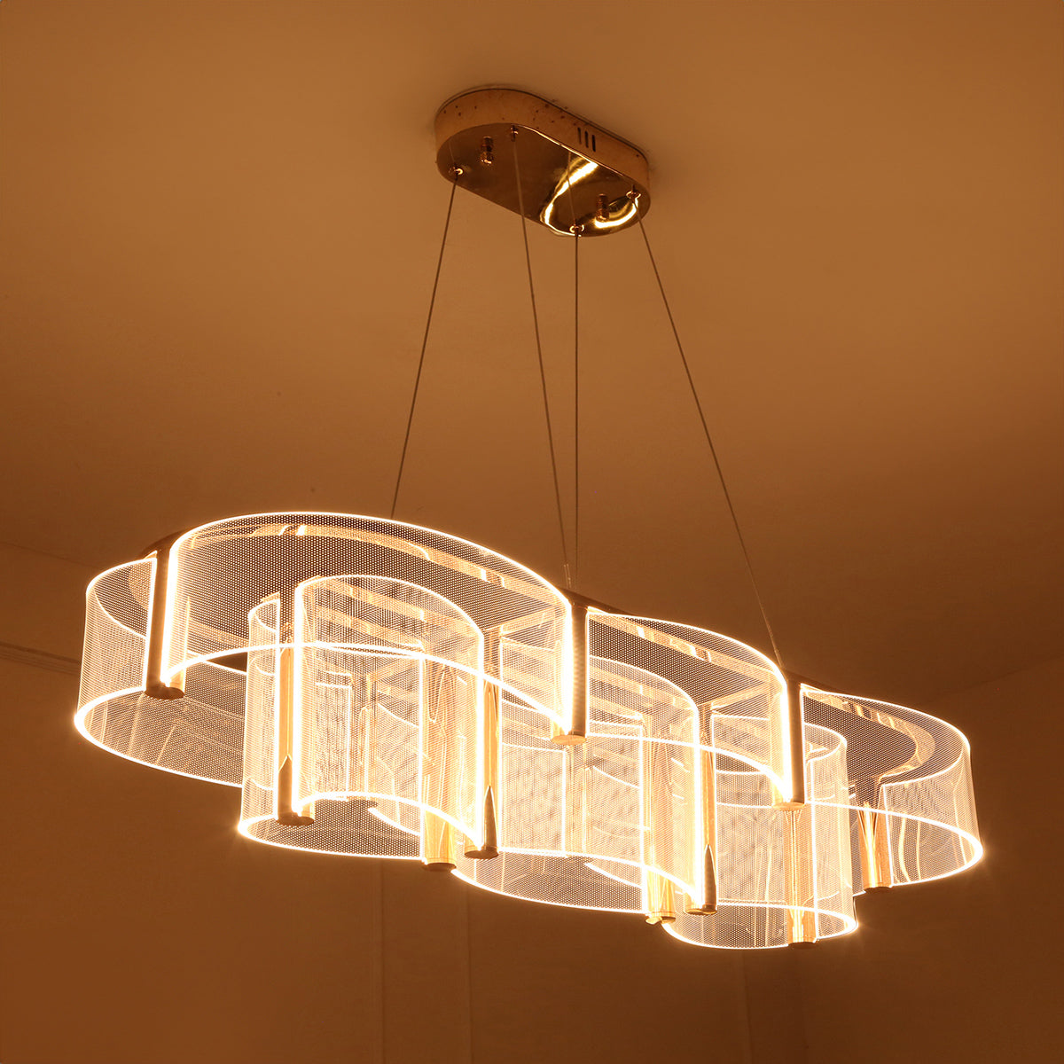 Buy Forever Bright Long LED Chandelier Living Room