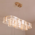 Forever Bright Long LED Chandelier