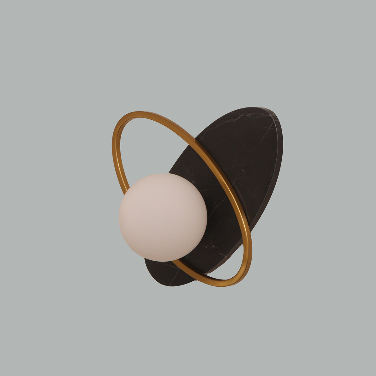 Shop Fun Loving Black Marble LED Wall Light Online