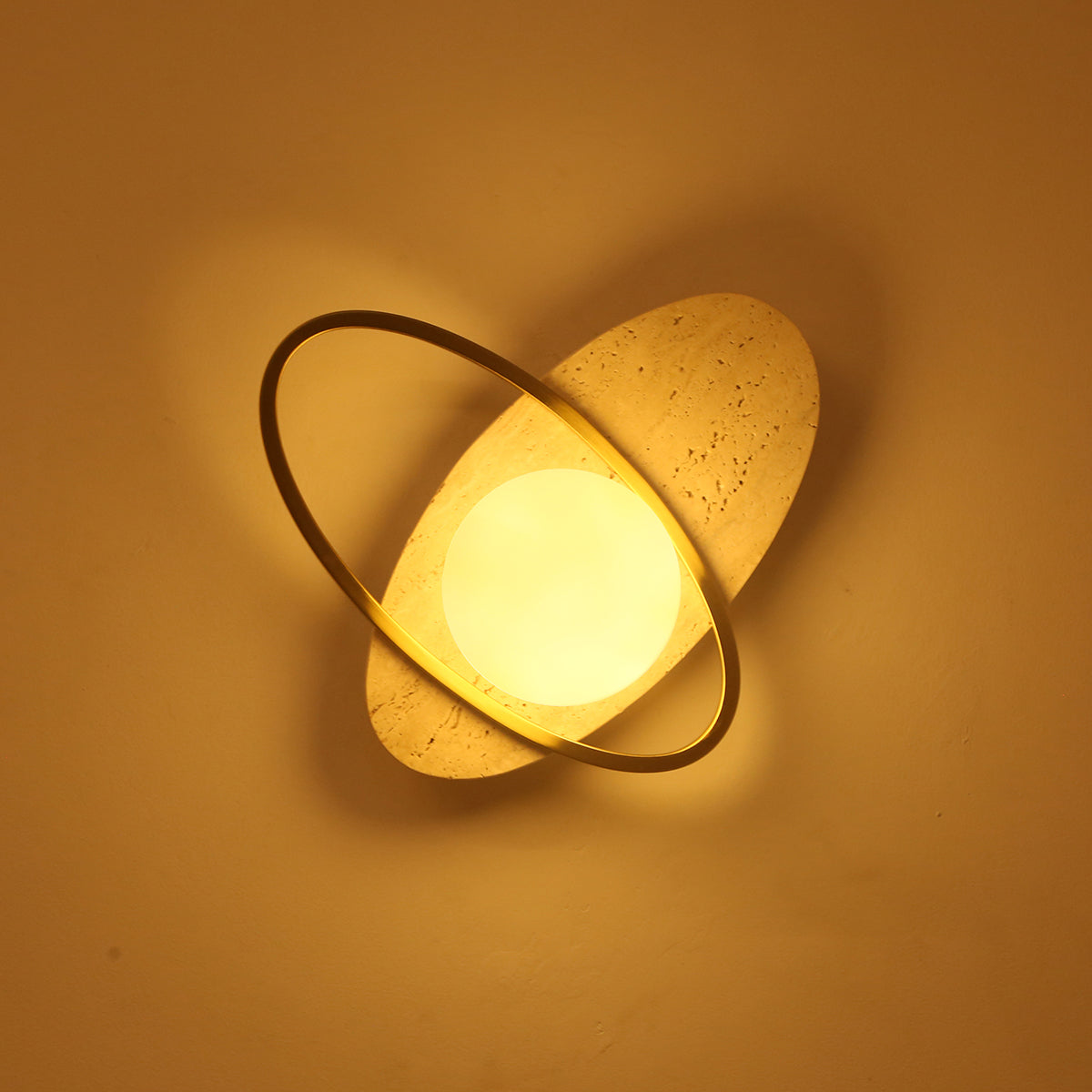 Buy Fun Loving Travertine LED Wall Light Online
