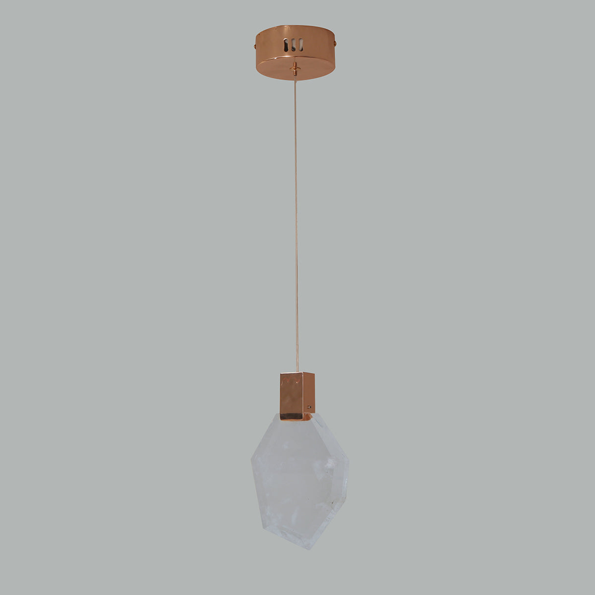 Buy Glacier Rose Gold LED Pendant Light Bangalore